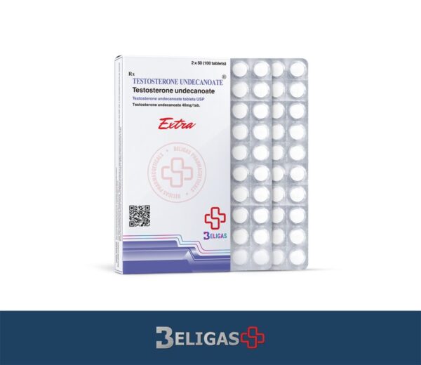 Testosterone Undecanoate 40mg x 100 tabs